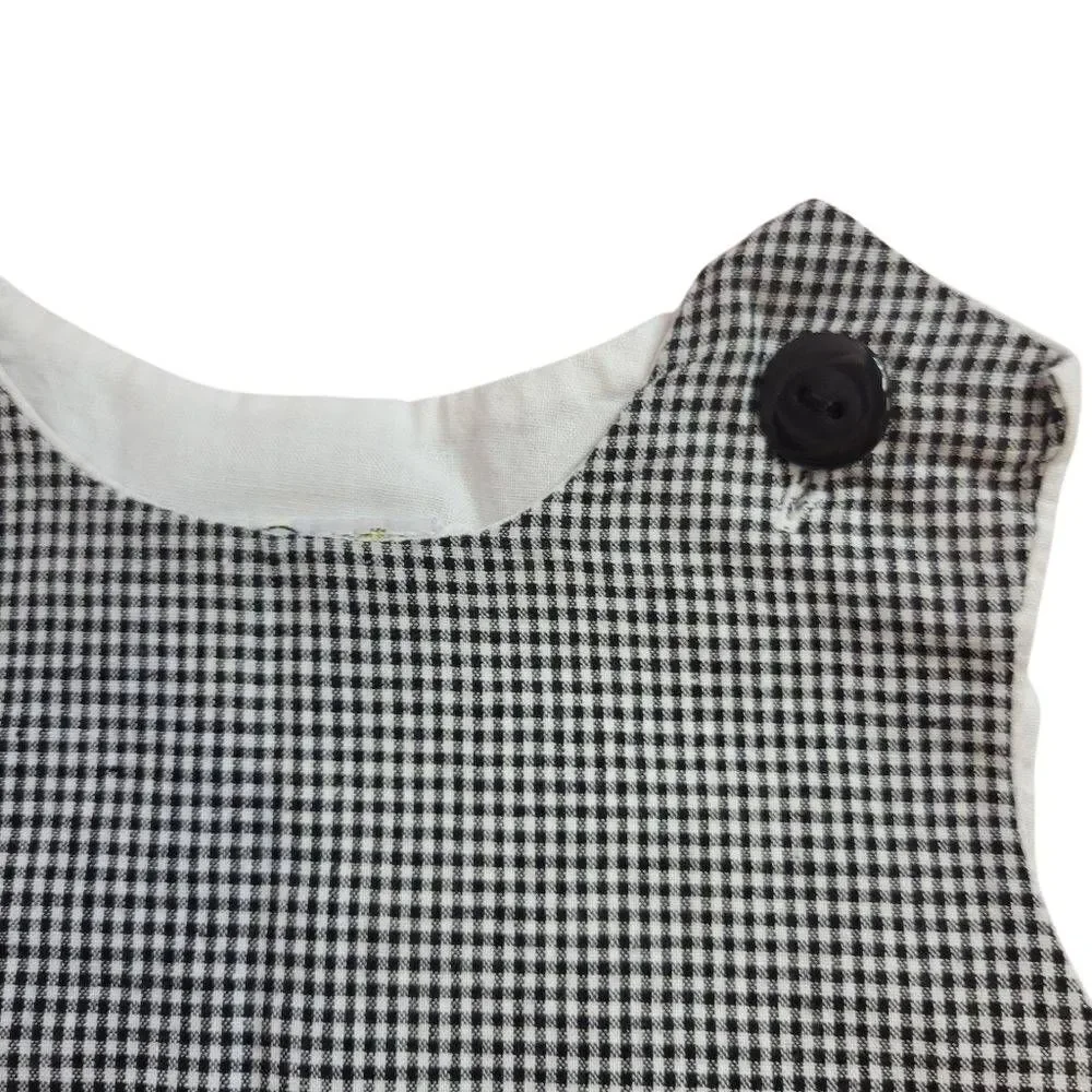 Heavenly kids gingham plaid dress 18mo